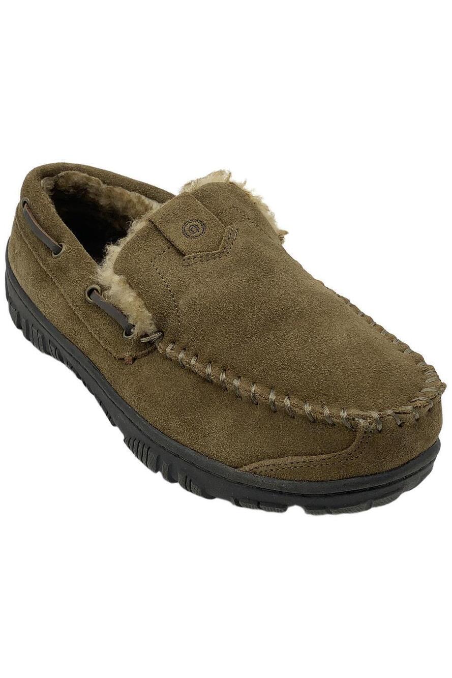 Clarks Men's Venetian Moccasin Slipper Brown - Medium